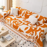 Printed Blanket Soft Sofa Cover Washable Non-slip Slipcover