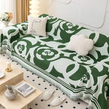 Printed Blanket Soft Sofa Cover Washable Non-slip Slipcover