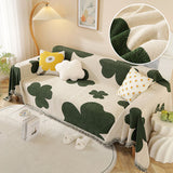 Printed Blanket Soft Sofa Cover Washable Non-slip Slipcover