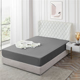 Simple Style Solid Color Bed Sheet Fitted