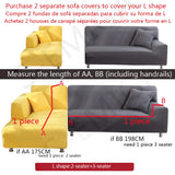 Solid slipcovers Elastica Couch Sofa Skin Protector