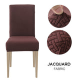 Stretch Jacquard Spandex Slipcover Chair Cover