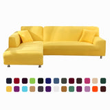 Solid slipcovers Elastica Couch Sofa Skin Protector