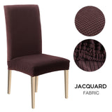 Stretch Jacquard Spandex Slipcover Chair Cover