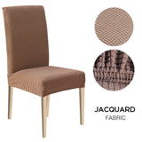 Stretch Jacquard Spandex Slipcover Chair Cover