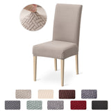 Stretch Jacquard Spandex Slipcover Chair Cover