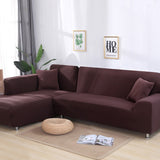 Solid slipcovers Elastica Couch Sofa Skin Protector