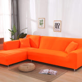 Solid slipcovers Elastica Couch Sofa Skin Protector