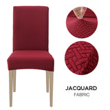 Stretch Jacquard Spandex Slipcover Chair Cover