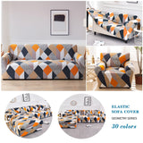 Stretch Plaid Sofa Covers Slipcover