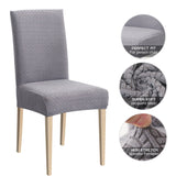 Stretch Jacquard Spandex Slipcover Chair Cover