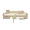 Modern Geometric Couch Cover 100% Cotton Non-Slip Sofa Protector Pet Mat