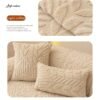 Thick Cotton Fleece Sofa Protector Non-Slip Jacquard Couch Cover