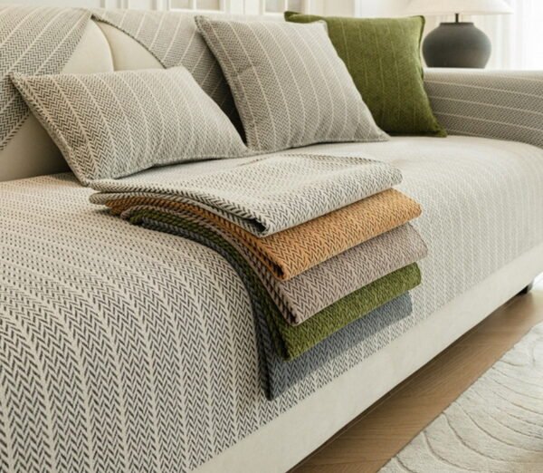 Soft Breathable Chenille Sofa Cushion Cat Scratch-resistant Sofa Cover