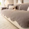 Ultra Soft Non-Slip Sofa Protector Machine Washable Faux Fur Pet Cover