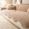 Ultra Soft Non-Slip Sofa Protector Machine Washable Faux Fur Pet Cover