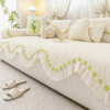 Chenille Sofa Cover Cushion, Soft Breathable Non Slip Couch Cover